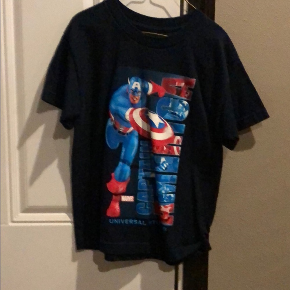 Captain America Universal Studios Shirt